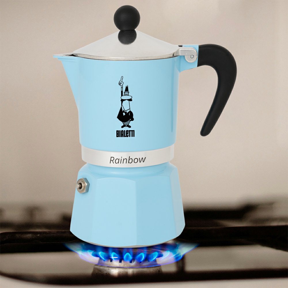 Bialetti Rainbow Svetlo Plava za 3 šoljice